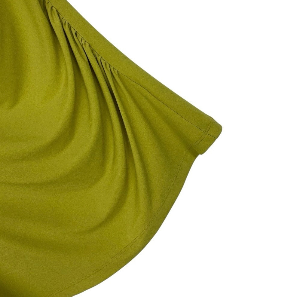 Anthracite for Muse Green Cowl Neck Ruched Blouse