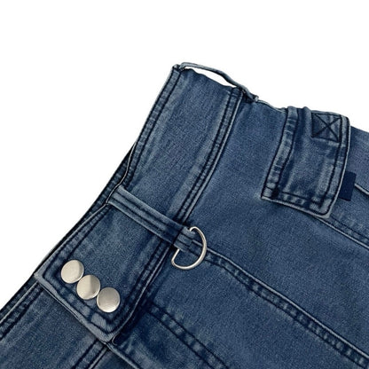 Urban Outfitters Denim Cargo Mini Skirt
