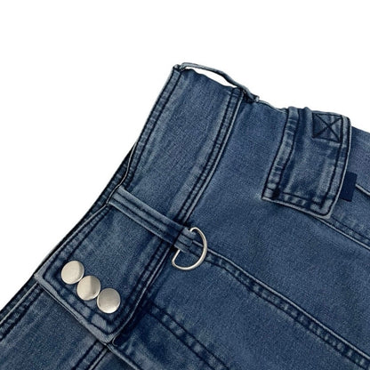 Urban Outfitters Denim Cargo Mini Skirt