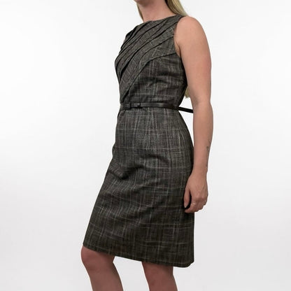 Classiques Entier Belted Draped Front Dress