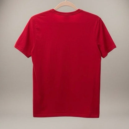 Tommy Hilfiger Mens Red Short Sleeve Cotton Tee