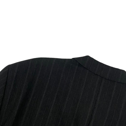 CHAPS Ralph Lauren Mens Grey Pinstripe Wool Sport Coat Blazer