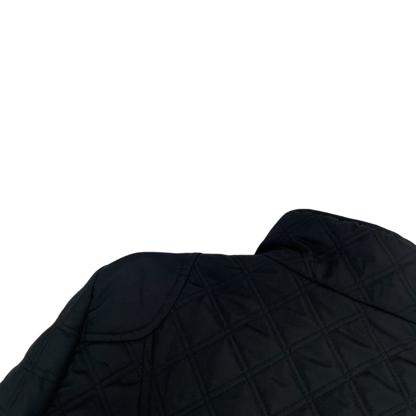 Avenue Black Zip Up Puffer Fitted Winter Coat