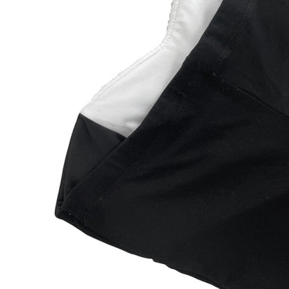 Ruby Rox Black & White Ruched Bodycon Strapless Mini Dress