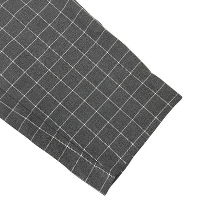 NWT LOFT The Riviera Slim Grey Gingham Trousers