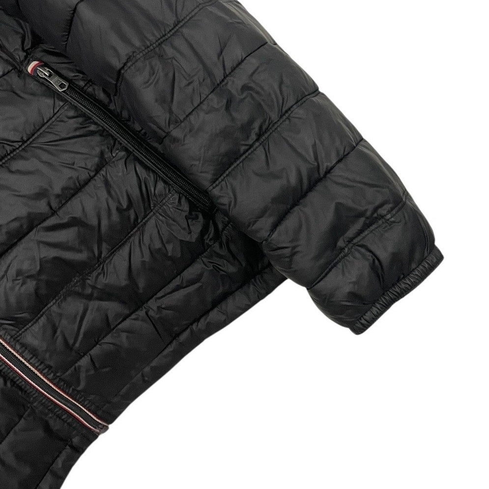 Tommy Hilfiger Mens Black Packable Zip Up Puffer Jacket