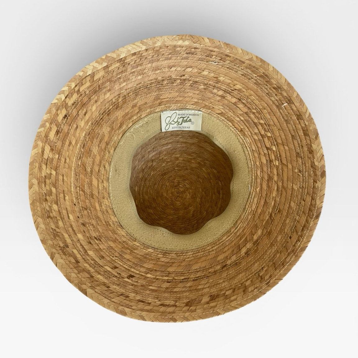 NWT Tula UPF 50+ Woven Palm Wide Brim Sun Hat