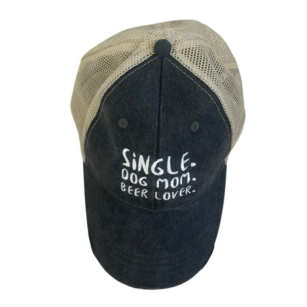 Adams Graphic Distressed Snapback Trucker Hat