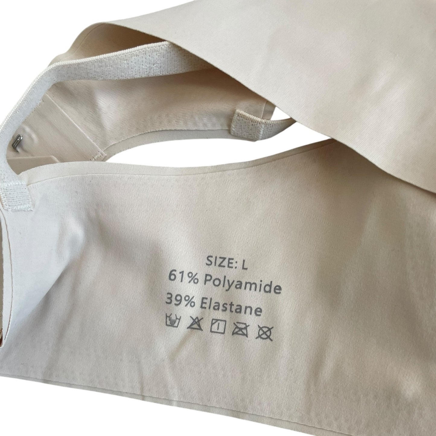 Nude Seamless Wireless Padded Bra