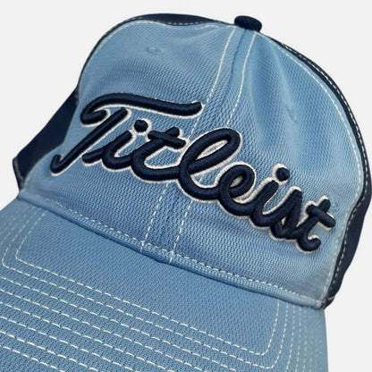 Titleist Blue Color Block Strapback Golf Hat