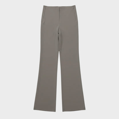 Lululemon Athletica Beige High Rise Wide Leg Pants