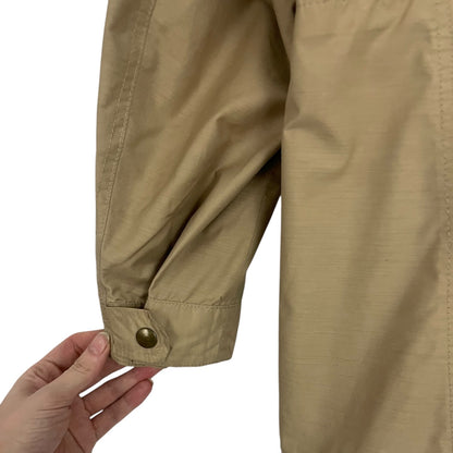 Quadrant Vintage Beige Zip Up Jacket