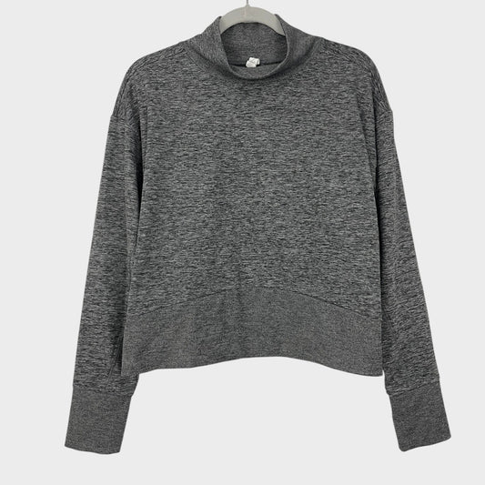Z by Zella Grey High Neck Active Sweatshirt