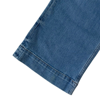 American Eagle Super High Rise Baggy Wide Leg Stretch Jeans