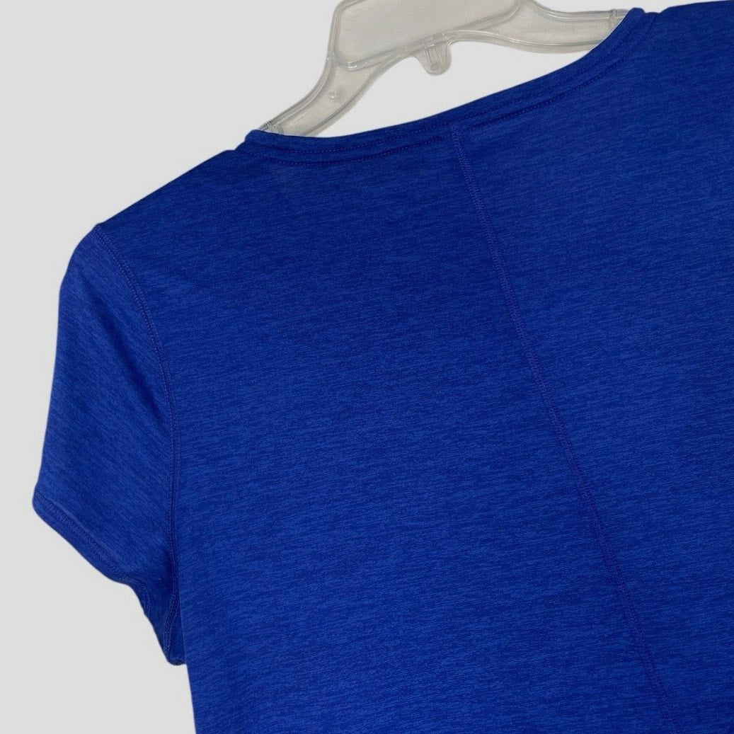 PrAna Blue Short Sleeve Athletic Top