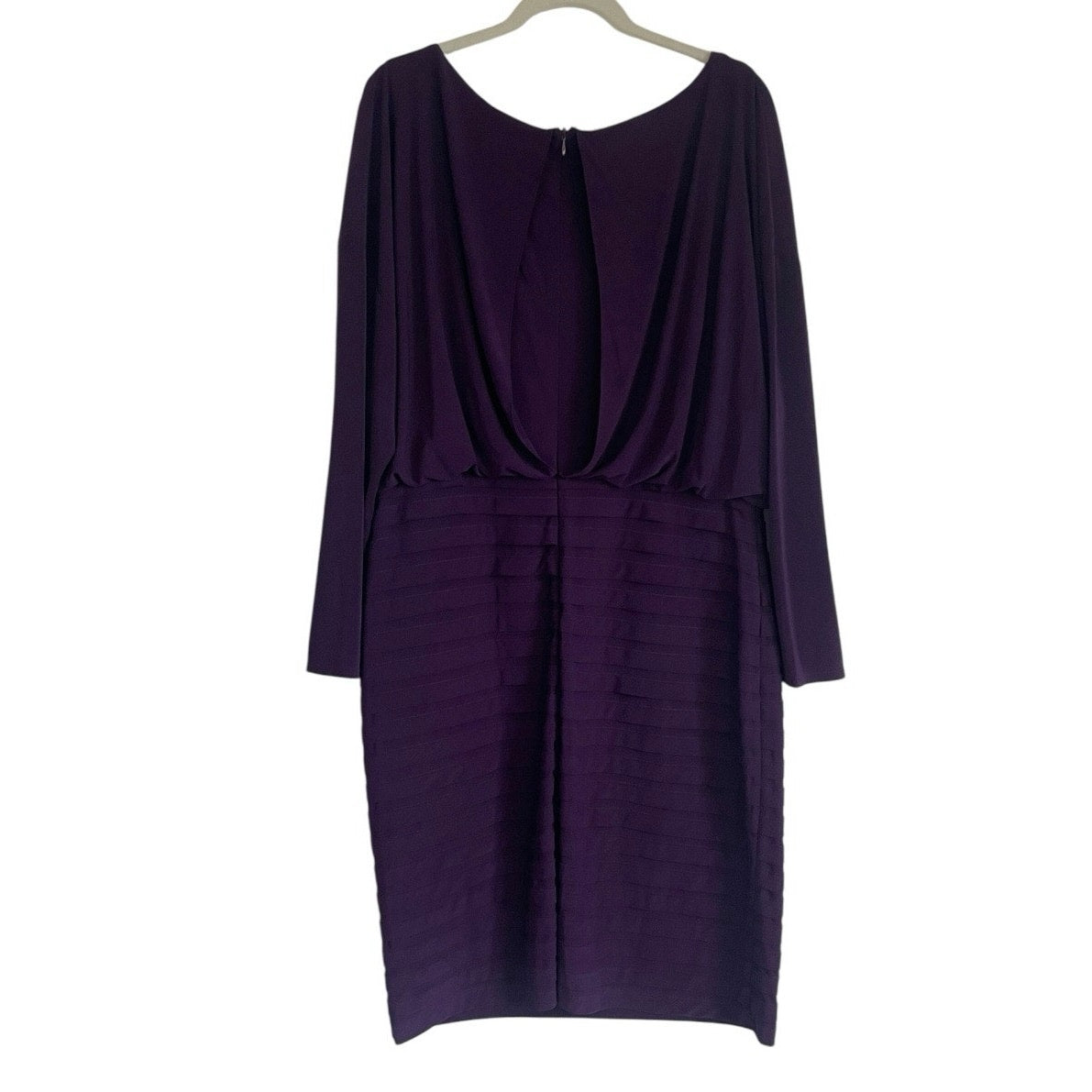 Coldwater Creek Plum Long Sleeve Dress