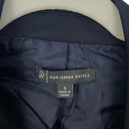 Adrianna Papell Navy Blue One Button Blazer