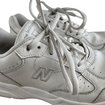 New Balance Abzorb Walking Strike Path 574 White Platform Sneakers SL-2 Fit