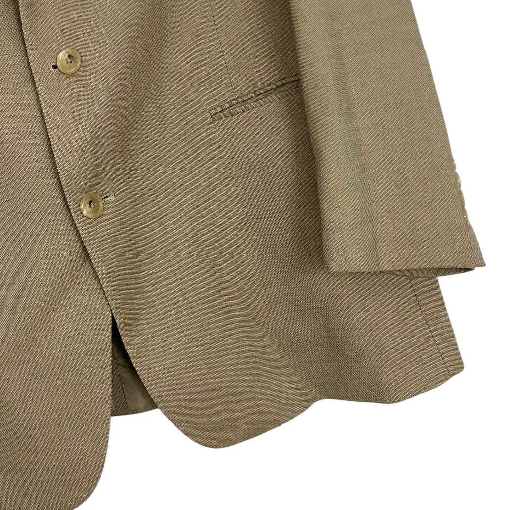 Austin Reed by Dillard’s Mens Beige Button Down Blazer Suit Coat