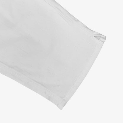 Talbots White Stretch Ankle Cropped Pants