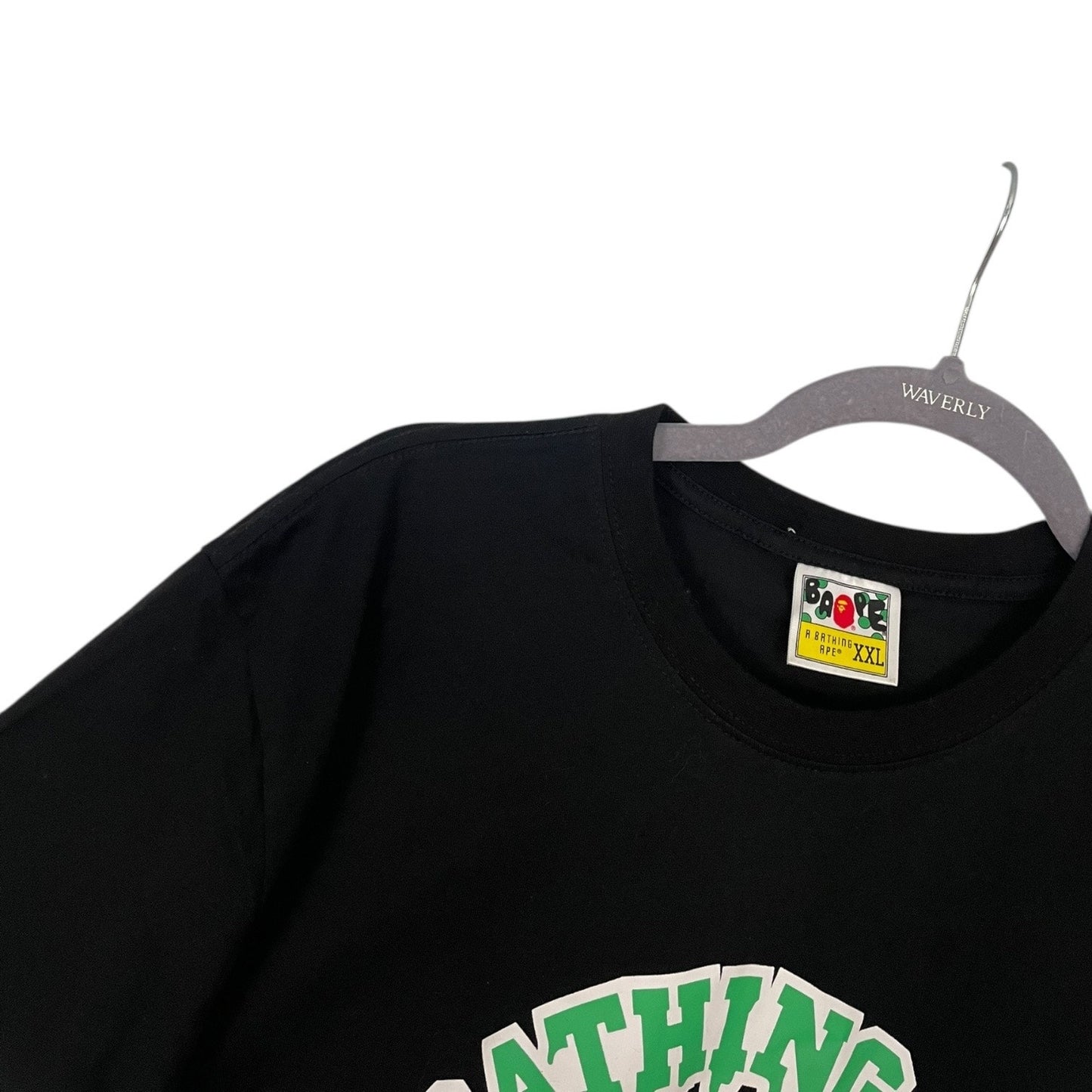 A Bathing Ape (BAPE) Mens Black Gunna WGM Gone Mad Logo Graphic Tee