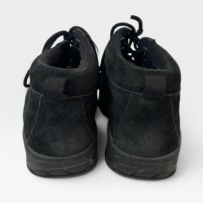 Lands' End Black Suede Hiking Boots