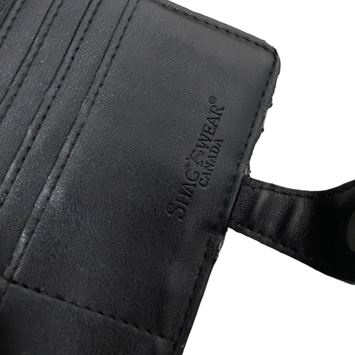 Shagwear Blue & Green Lizard Mandala Faux Leather Clutch Wallet