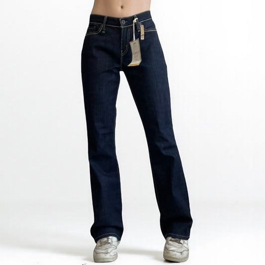 NWT Levi's 529 Curvy Boot Cut Dark Wash Jeans