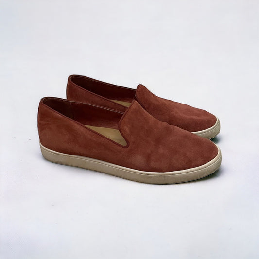 Birdies Burnt Orange Suede Espadrilles