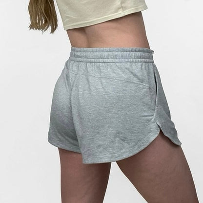 Lululemon Athletica Grey Mini Shorts