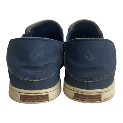 OluKai Blue Mesh Espadrilles