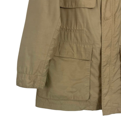 Quadrant Vintage Beige Zip Up Jacket