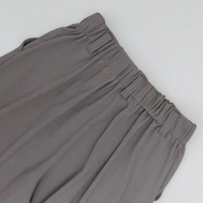 Halara Grey Wide Leg High Rise Trousers
