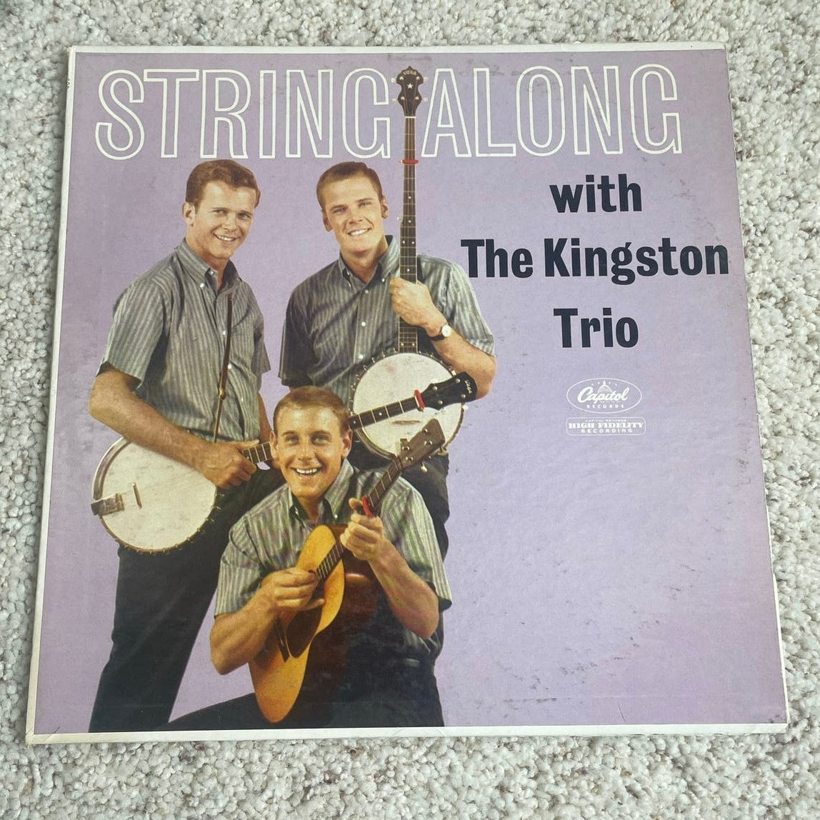 The Kingston Trio 2 Vinyl Record Bundle