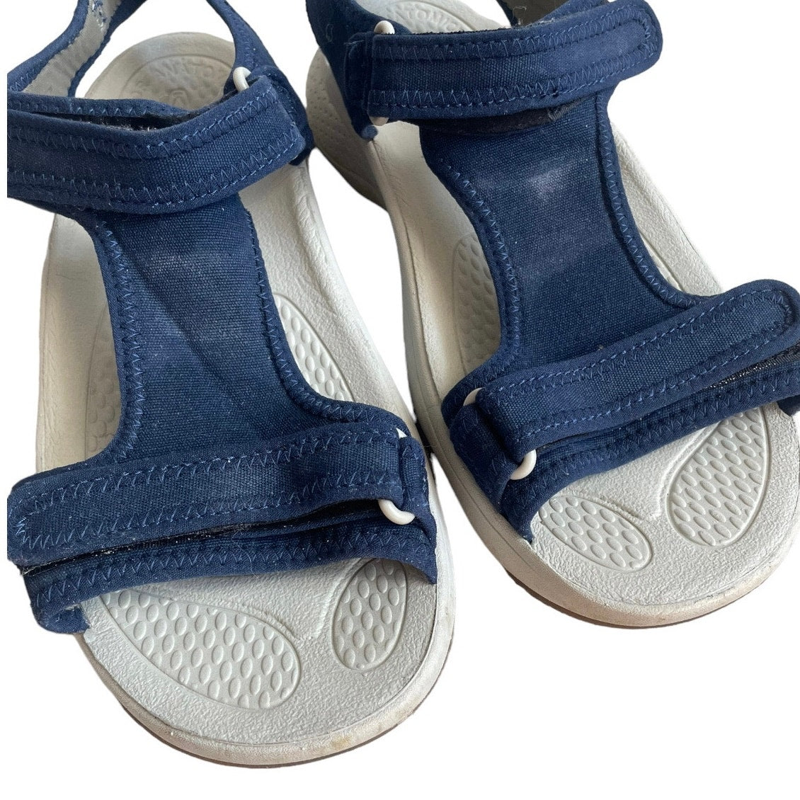 Keen Navy Blue Velcro Open Toe Strappy Water Resistant Sandals