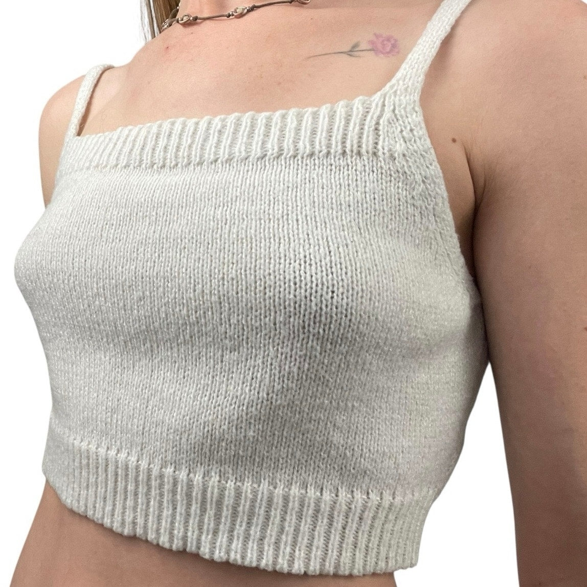 SHEIN Knit Cropped Tank Top