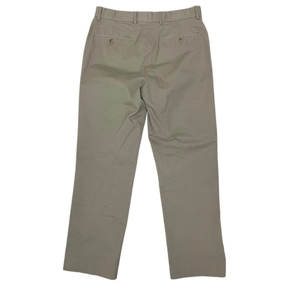 Michael Kors Mens Beige Flat Front Dress Pants