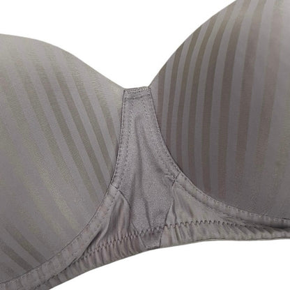 Playtex Purple Striped Padded Bra