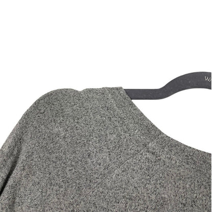 American Eagle Outfitters Soft & Sexy Plush Grey Crewneck Long Sleeve Long Top