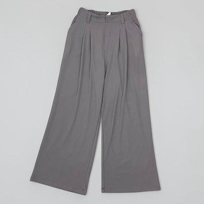 Halara Grey Wide Leg High Rise Trousers
