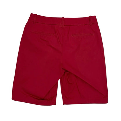Dockers Red Bermuda Midi Denim Shorts