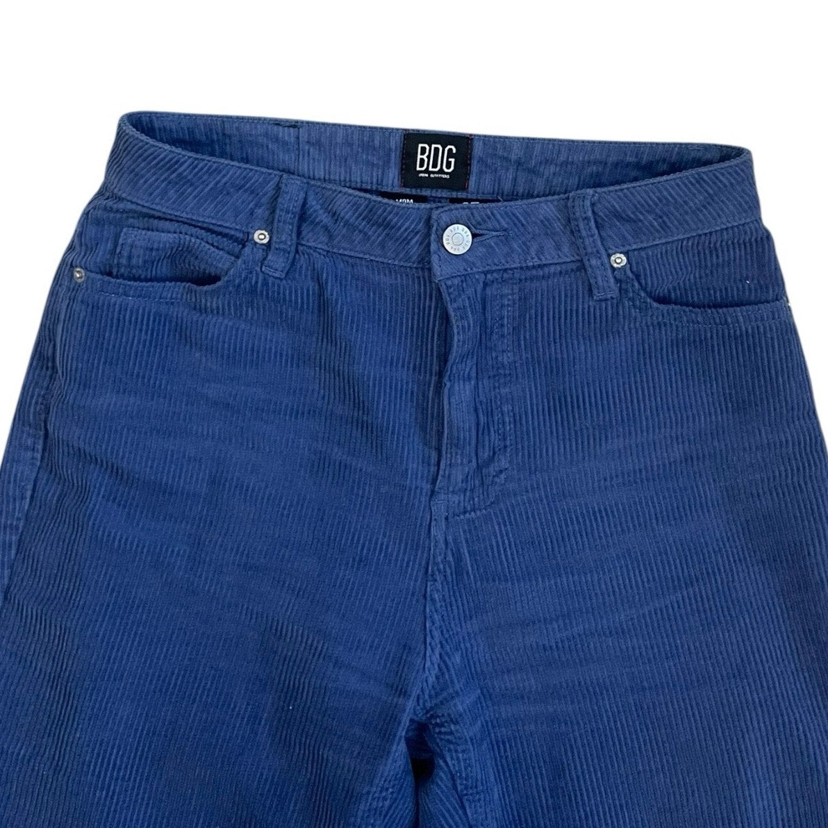 BDG Blue Corduroy Mom High-Rise Pants