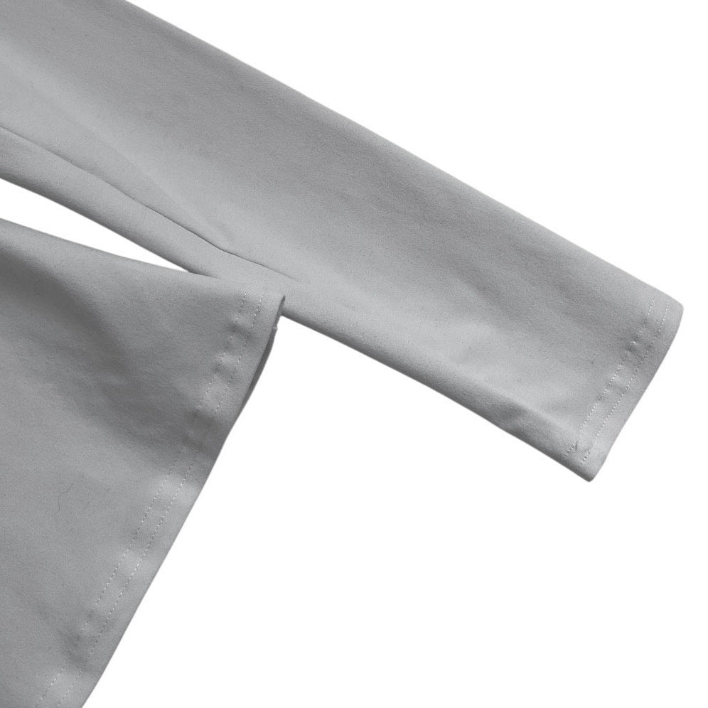 Yogingo White High Neck Long Sleeve Top