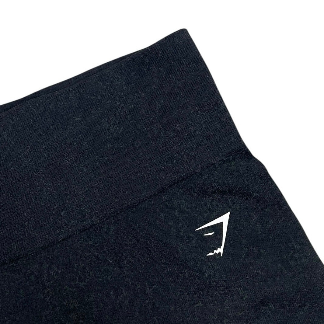Gymshark Athletic Black Mini Active Spandex Shorts