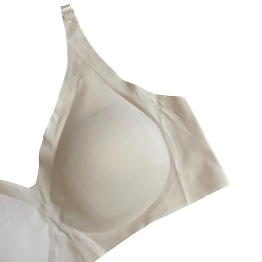 Nude Seamless Wireless Padded Bra
