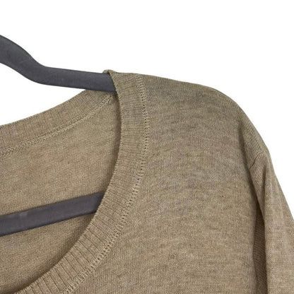 Calvin Klein Beige & White Layered Blouse