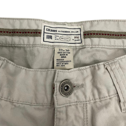 Colours Alexander Julian Mens Tan Pants