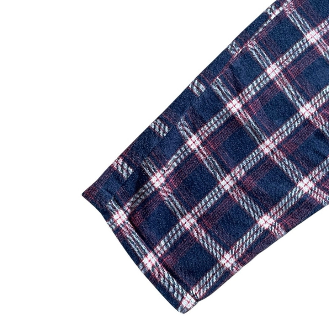 Nordstrom Mens Blue & Red Plaid Cotton Pajama Pants
