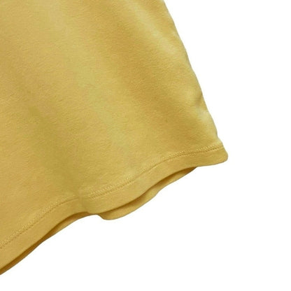 Cherokee Yellow Short Sleeve Cotton Top