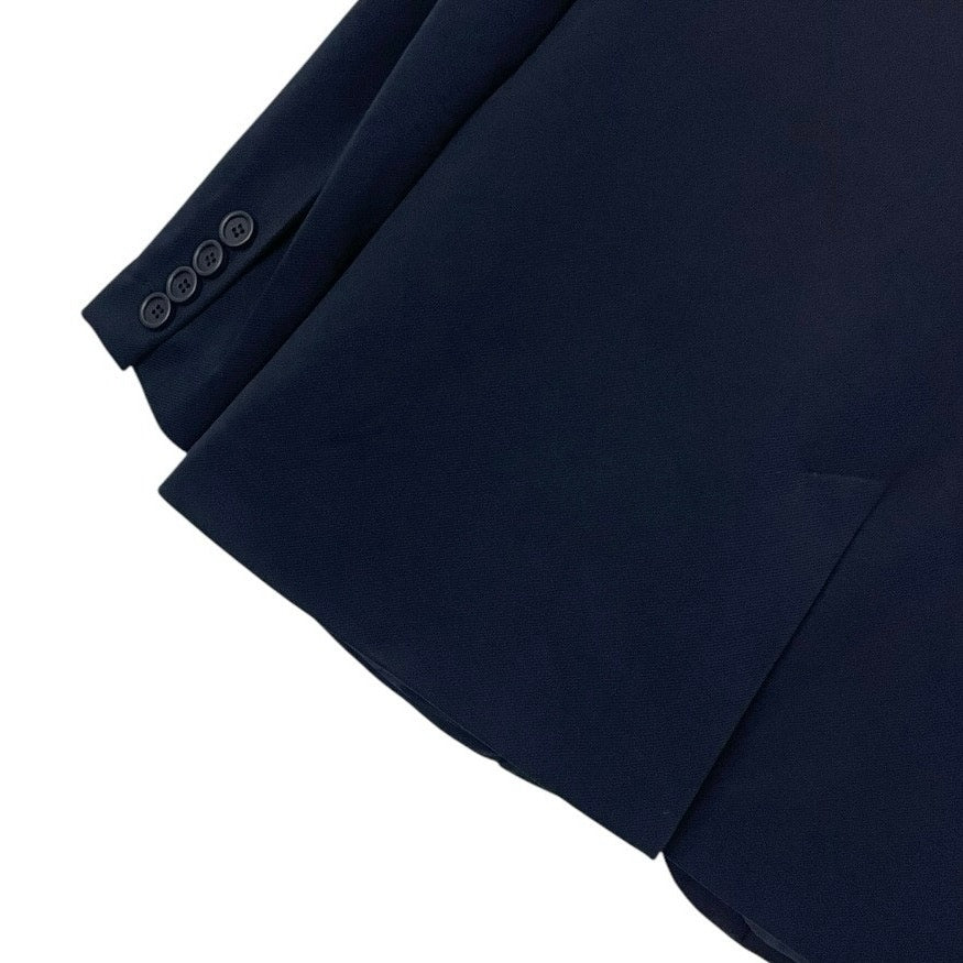 Adrianna Papell Navy Blue One Button Blazer